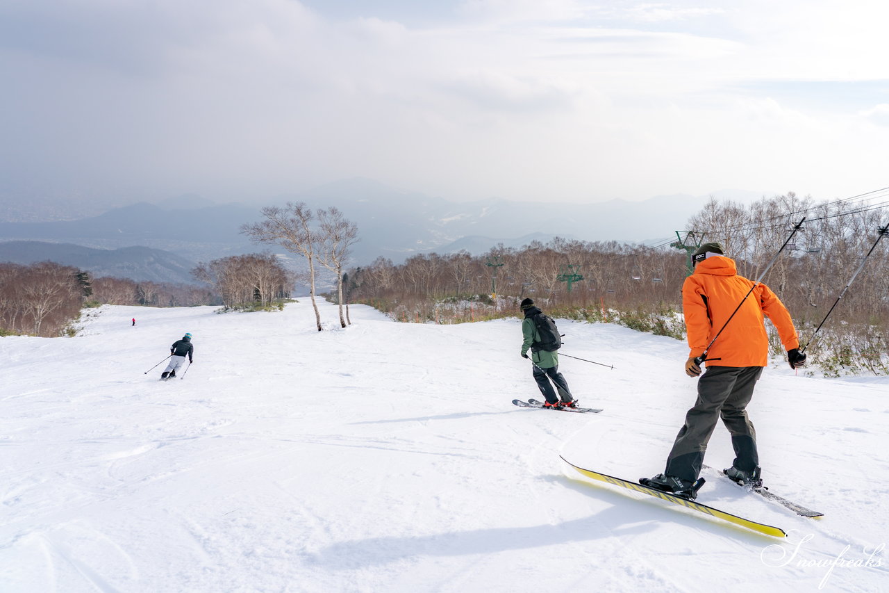 サッポロテイネ｜札幌市街を見渡す天空のゲレンデは、やはり気分最高！中西太洋さんと今季最初のフォトセッション(^^)/